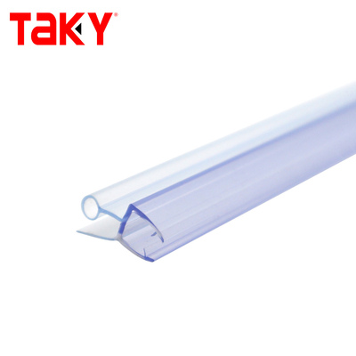 PVC-Duschtür ohne Rahmen