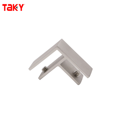 316 Edelstahl Glasklemmhalterung für 8-12mm gehärtetes Glas