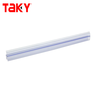T-Typ PVC-Duschtürdichtband 6-12 mm durchsichtig wasserdicht