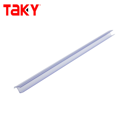 T-Typ PVC-Duschtürdichtband 6-12 mm durchsichtig wasserdicht