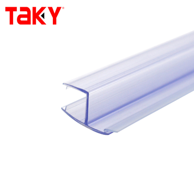 T-Typ PVC-Duschtürdichtband 6-12 mm durchsichtig wasserdicht