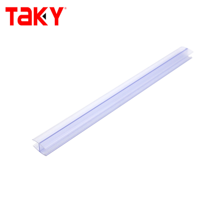 Schiebe Dusche Rahmenlose Glas Tür PVC wasserdichtes Versiegelungsband