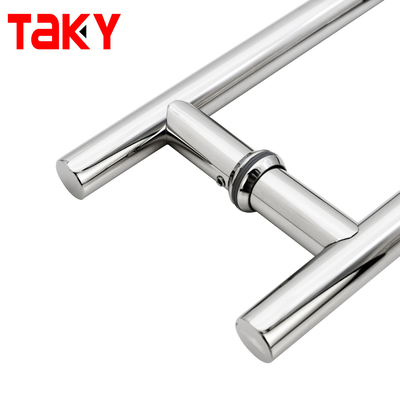 Hochleistungsrunde Röhrchen H Form Doppelschubzugs Glastürgriff