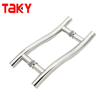 Edelstahl -Rundrohr -Typ Innenschiebetür Ziehgriff