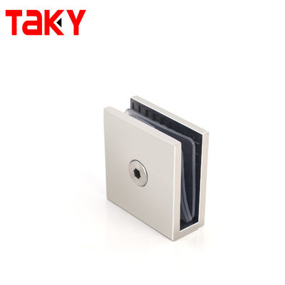 Quadratische Dusche Glas Tür Klammer Badezimmer Wand zu Glas Mount Klammer