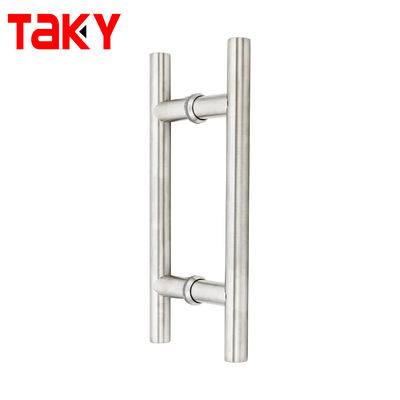 High Quality Glass Door Hardware 304 Stainless Steel Custom Push Pull Handle