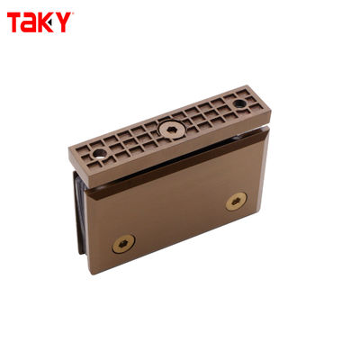 Edelstahl 90 -Grad -Glas -zu -Wand -Befestigungsklammglasklemme Scharnier