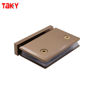 Edelstahl 90 -Grad -Glas -zu -Wand -Befestigungsklammglasklemme Scharnier