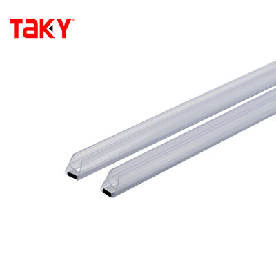 Glastürrahmen, PVC-Dichtung, schützender Boden, wasserdichter Dichtungsstreifen