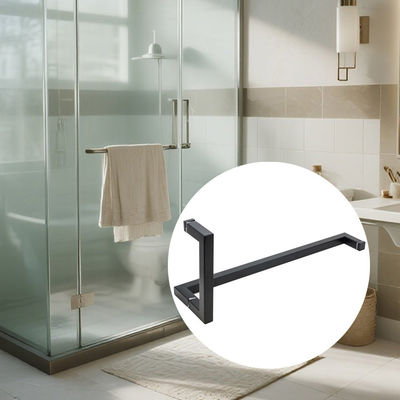 American Style Stainless Steel 304 Shower Handle Back to Back L Shape Square Bathroom Pull Handle