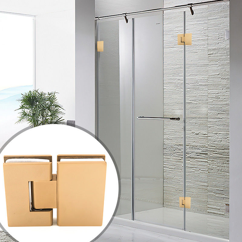 Acrylfach 180 Grad Wand zu Glas Tür Scharnier Rahmenlos Glas Drehscharnier Hydraulische Duschscharniere