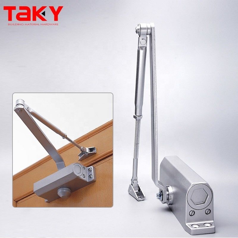 45-65 kg Max. Türgewicht Sicherheitsanwendung Automatischer Schiebetürschließer in Aluminiumlegierung