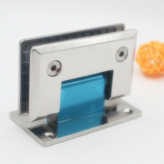 Quadratische Bevel Edelstahl Glas zur Wand Dusche Tür Scharnier für 800-1000MM Türbreite