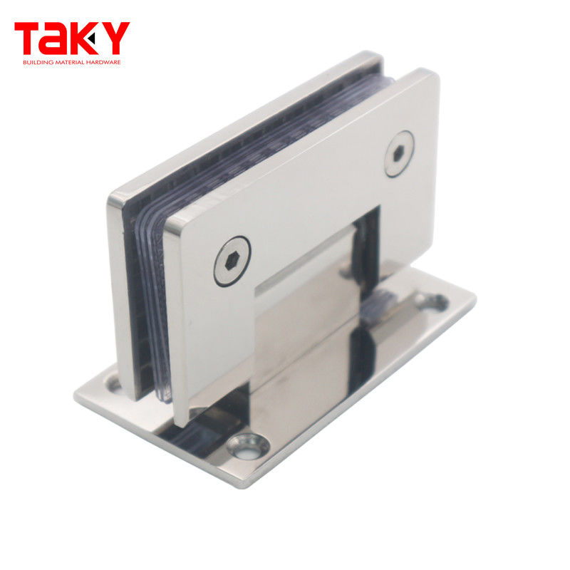 560g Chromplattierte Wand bis Glas Scharnier Schiebe Dusch Tür Scharnier für 8-12mm Glas
