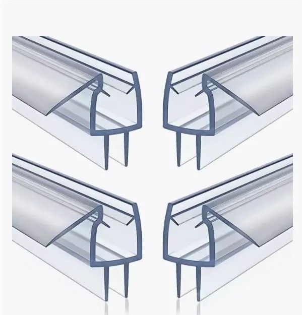 Lange Aufzugsfunktion PVC-Duschtüren aus Kunststoff Bodendichtung für moderne Bäder