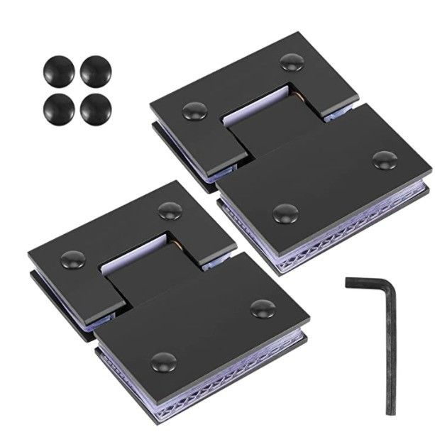 Edelstahl-Duschtürscharniere geeignet für 800-1200MM Türbreite 5-6MM Dicke