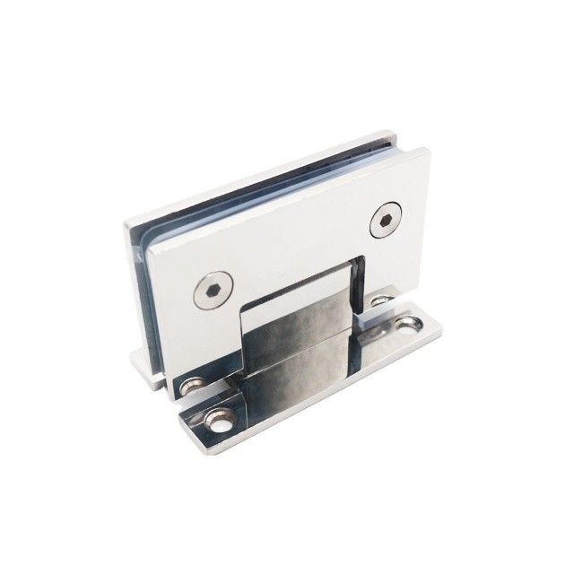 90 Grad Glas zu Wand Dusche Tür Scharnier in Satin Stahl Hardware für Bad Dusche