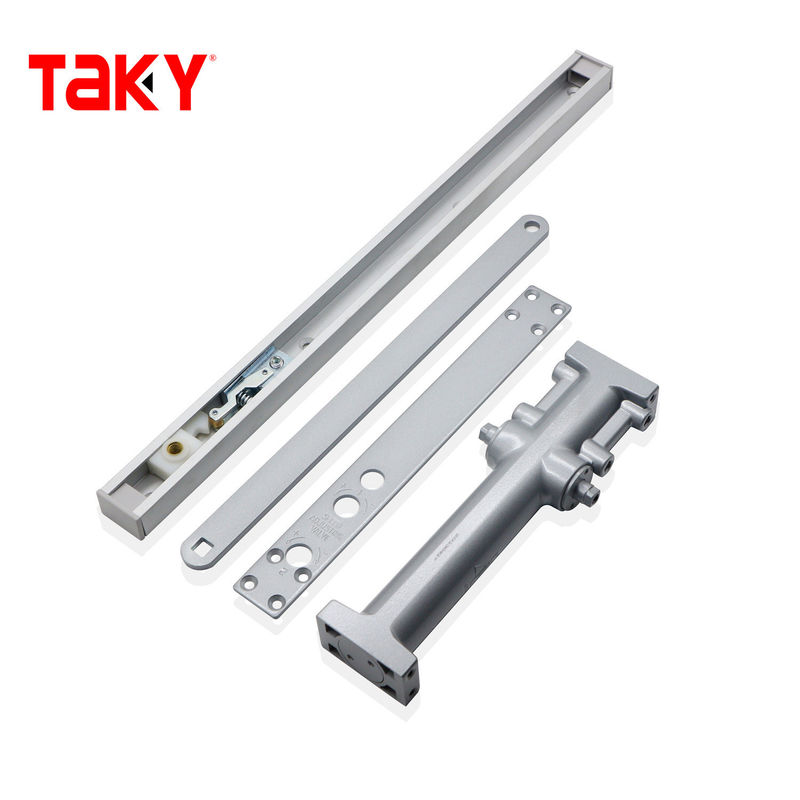Weich schließbar Hydraulisch Aluminium verschleierbar Türschließer für 5-65kg Tür angepasste Farbe