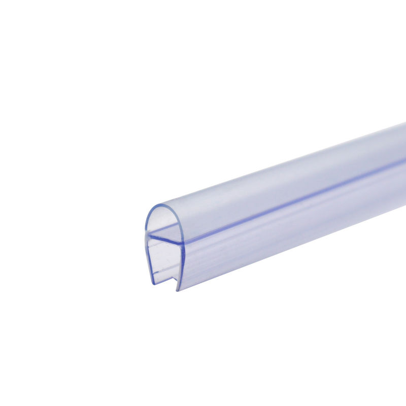 180 Grad H-Typ Polycarbonat Wasserdichtung für 2400MM In Line Panel Dampfdusch Tür