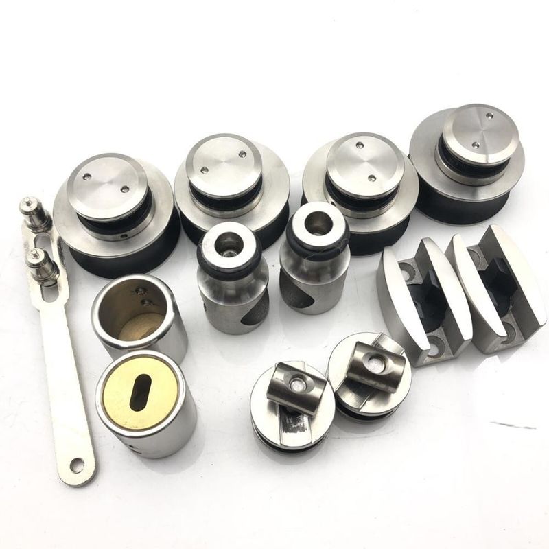 Schiebetür für 12 mm Glas modernen runden Form Bar Glas Dusche Tür Hardware