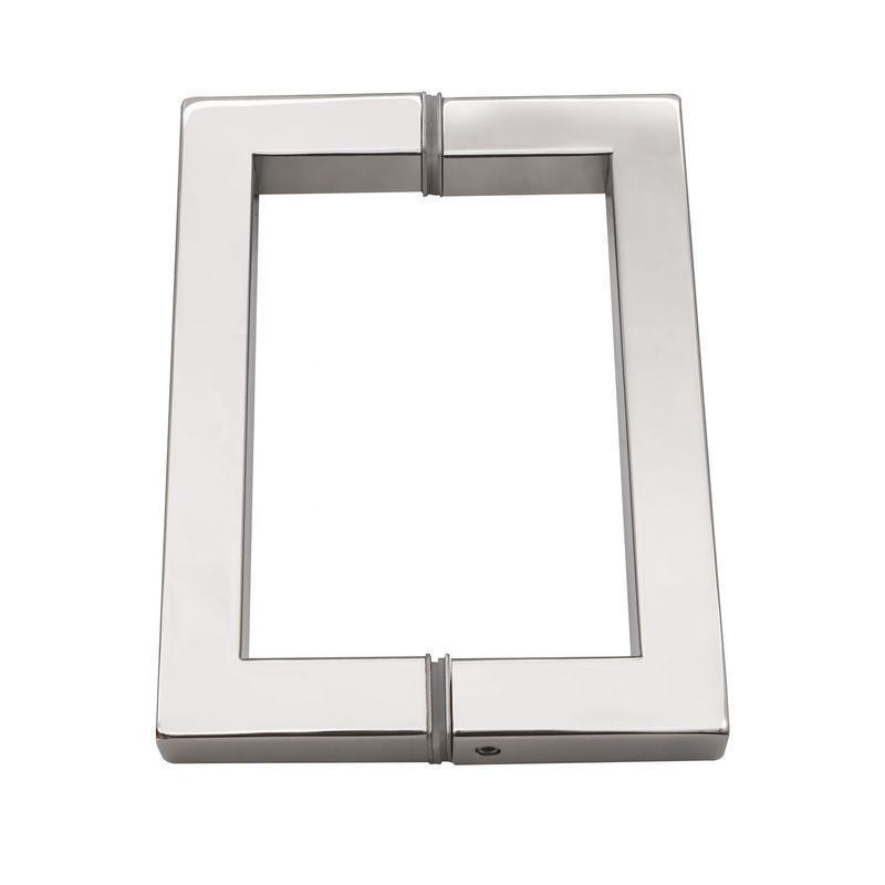 Modernes Design Edelglas Türgriff für Rücken-zu-Rücken-Gebäude Standard Interne