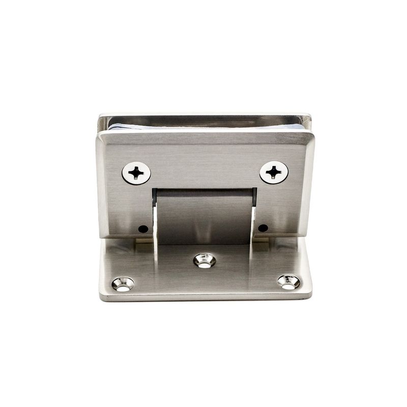 Badezimmer Edelstahl-Glas-Tür-Clip Scharnier für 5-8mm Festglas im Duschraum
