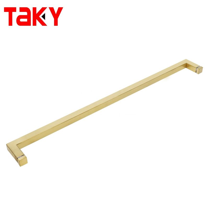 1.0mm Dicke Quadrat Glasziehgriff für Duschtür SS304 Korrosionsbeständig