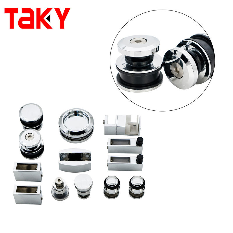 Duschzimmer Glas Tür Schieberede Satin Finish Schieberede Einbausatz Set Klapptür System