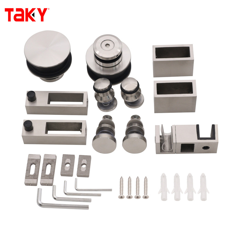 Heißverkaufs rahmenloser Duschbadzubehör für Schiebetürsystem Kit