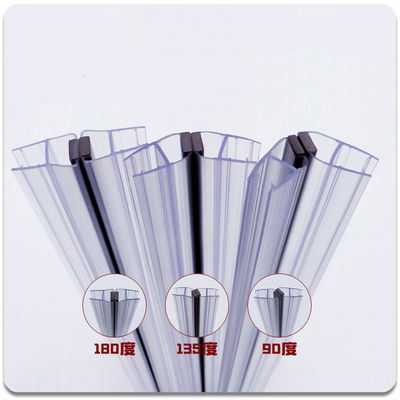 Guter Preis Durchsichtige Glastüren Wasserdichtes Glas Dusch Tür Siegel Streifen für 6-12MM Online