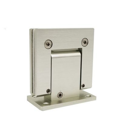 Guter Preis 90 Grad Hydraulisches Duschscharnier für normale Badezimmer-Glastür in Sliver Aluminium online
