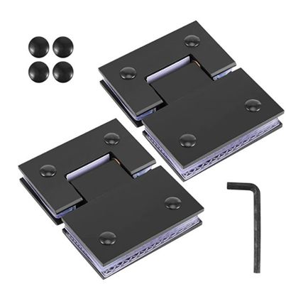 Guter Preis Edelstahl-Duschtürscharniere geeignet für 800-1200MM Türbreite 5-6MM Dicke Online