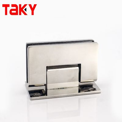 Guter Preis H-Platte aus Edelstahl Messing ohne Rahmen Drehschraubwand Montiert Dusche Glas Tür Scharnier Online