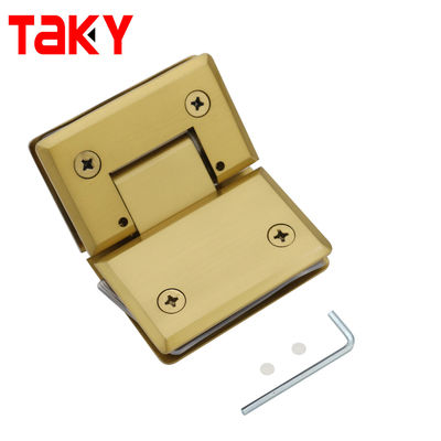 Guter Preis Schneide/Schwarz 135° Glas zu Glas Duschscharnier mit Edelstahlkonstruktion Online