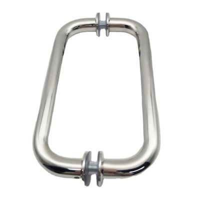 Guter Preis 8-12mm Türdicke Duschtür Rose Gold Ziehgriff mit 1,0mm Rohrdicke Online