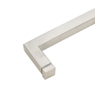 Guter Preis 203*203mm Hotel Glasschiebetür Lang schwarz Zuggriff für einseitige Duschtür Online