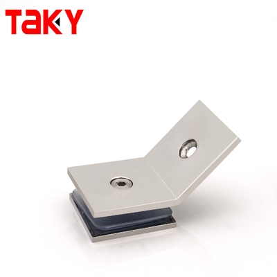 135-Grad-Edelstahl-Glasklemmhalterung für 8-12mm Glas