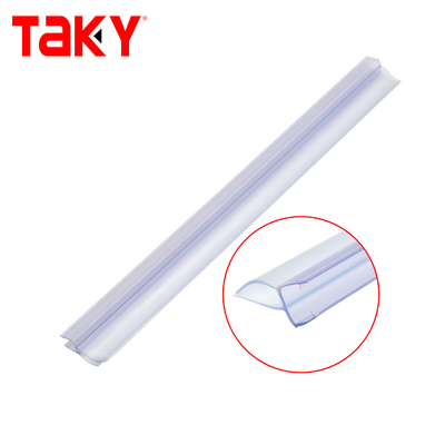 Durchsichtiges PVC-Duschtürdichtband 10 mm wasserdicht