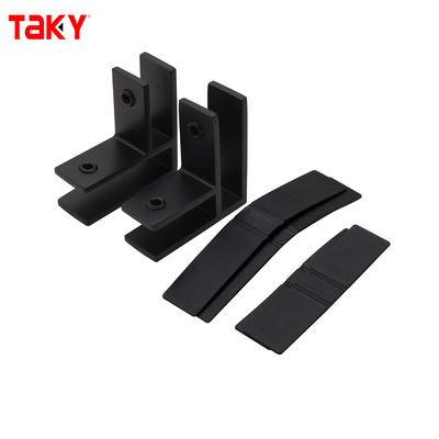 Edelstahl Glas Klemme Pool Zaun Tür Glas zu Wand Glas Clip