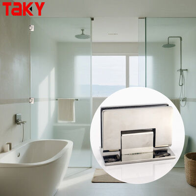 Guter Preis 90-Grad-Wandhalterung aus Edelstahl für Glas-Duschscharnier für 8-12 mm Glastürscharnier Online