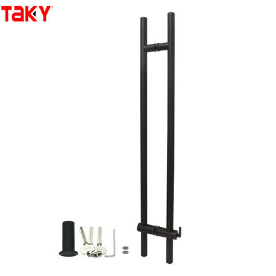 Guter Preis Moderner Edelstahl-H-Typ-Verriegelungs-Glas-Türgriff für Dusche und Heimgebrauch Online