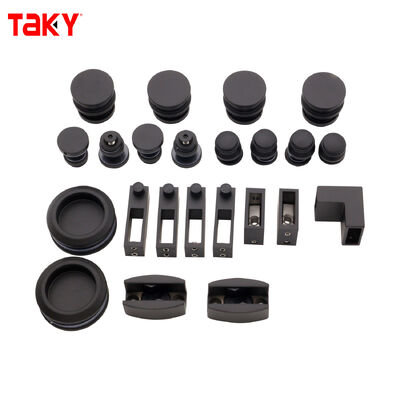 Guter Preis 304 Edelstahl rahmenloses Duschkabinen-Hardware-Kit mit 80-120 kg Tragfähigkeit für Glasschiebetürbeschläge Online