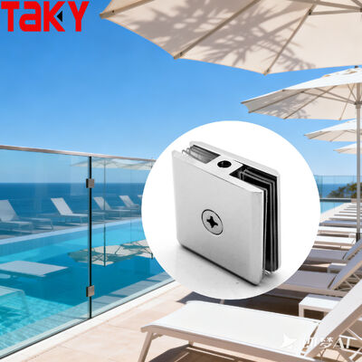 Guter Preis 180-Grad-Edelstahl 316 Glasklemmen für 8-12 mm Glasstärke Eckklemmen Online