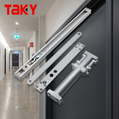 Guter Preis Verdeckter Türschließer aus Aluminiumlegierung, um 180 Grad verstellbarer hydraulischer Türschließer Online