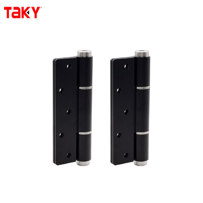 Heavy Duty Hydraulic Soft Close Door Hinge Aluminum Alloy Matte Black Silent Door Hinge